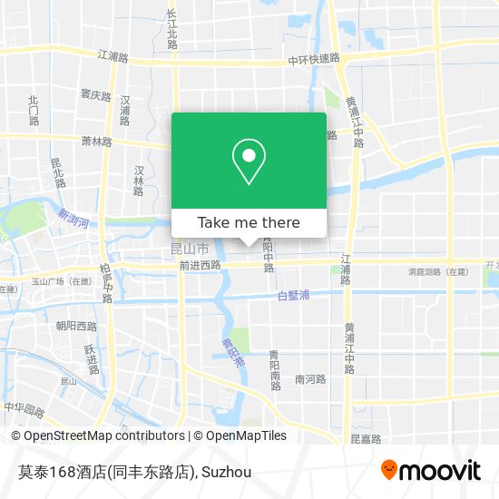 莫泰168酒店(同丰东路店) map
