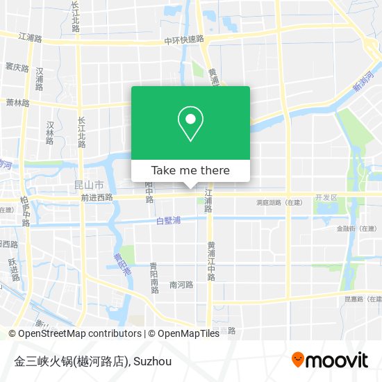 金三峡火锅(樾河路店) map
