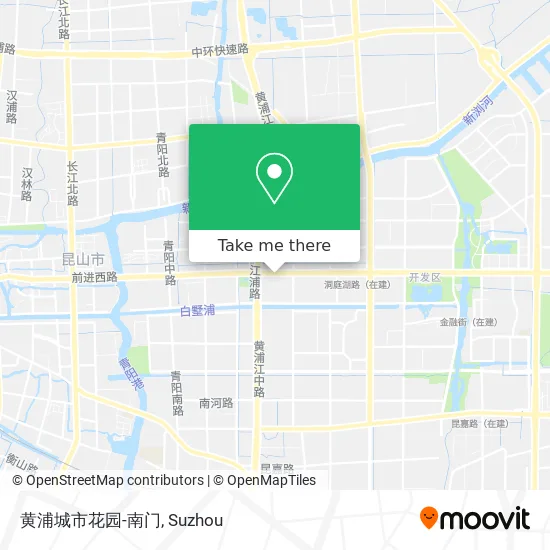 黄浦城市花园-南门 map