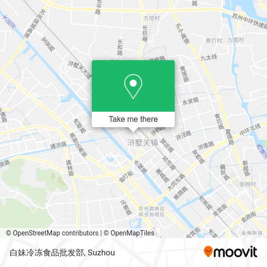 白妹冷冻食品批发部 map