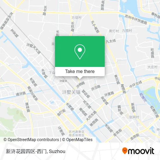 新浒花园四区-西门 map