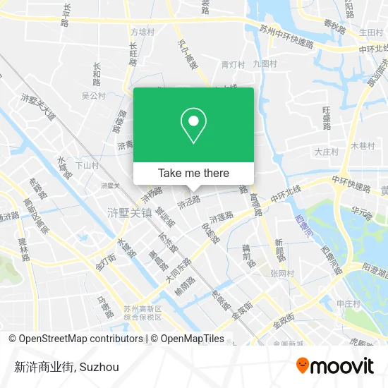 新浒商业街 map