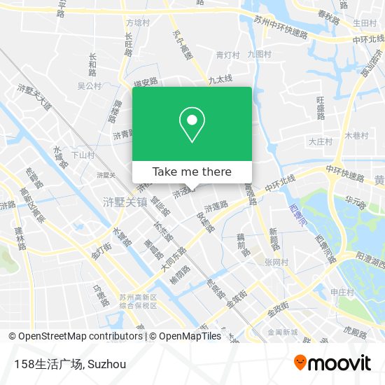 158生活广场 map