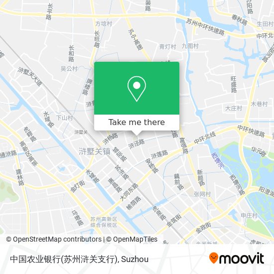 中国农业银行(苏州浒关支行) map