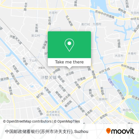 中国邮政储蓄银行(苏州市浒关支行) map