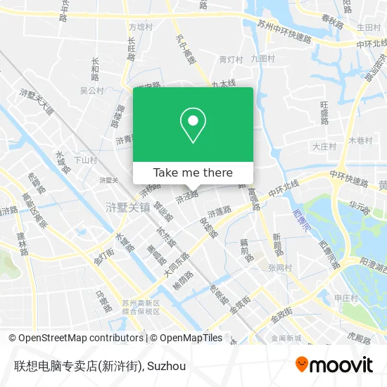 联想电脑专卖店(新浒街) map
