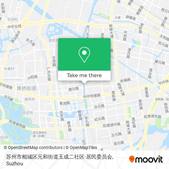苏州市相城区元和街道玉成二社区-居民委员会 map