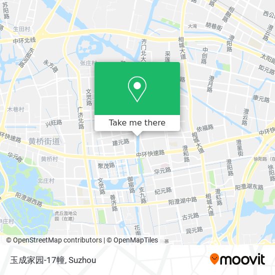 玉成家园-17幢 map