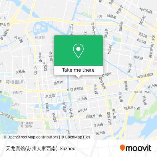 天龙宾馆(苏州人家西南) map