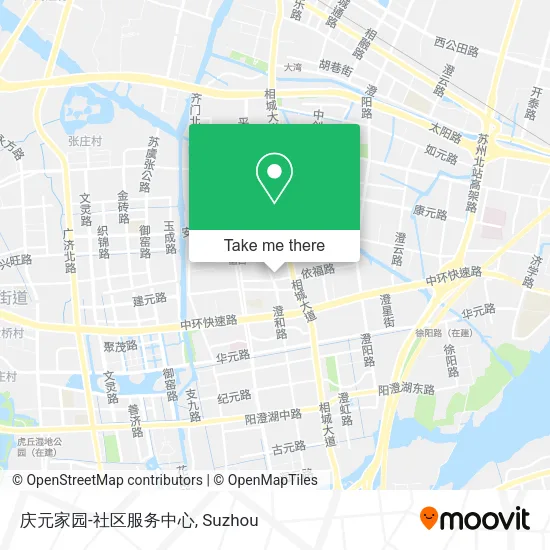 庆元家园-社区服务中心 map