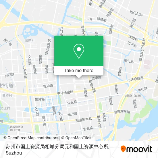 苏州市国土资源局相城分局元和国土资源中心所 map