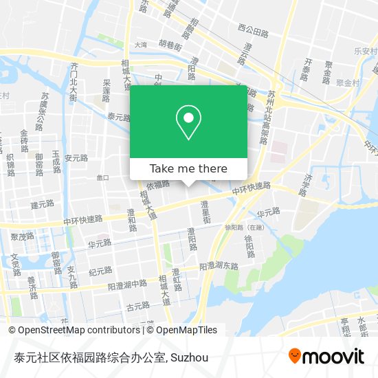 泰元社区依福园路综合办公室 map