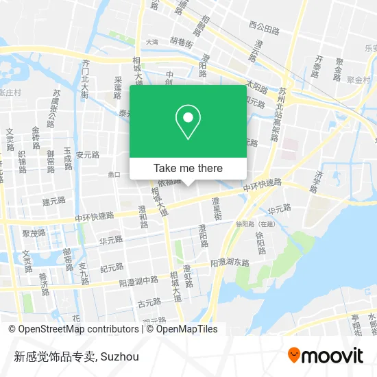 新感觉饰品专卖 map