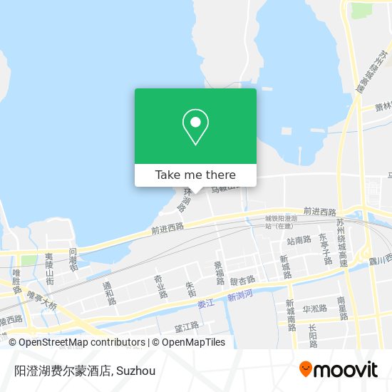 阳澄湖费尔蒙酒店 map