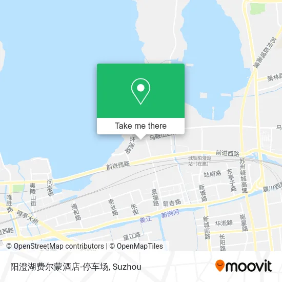 阳澄湖费尔蒙酒店-停车场 map