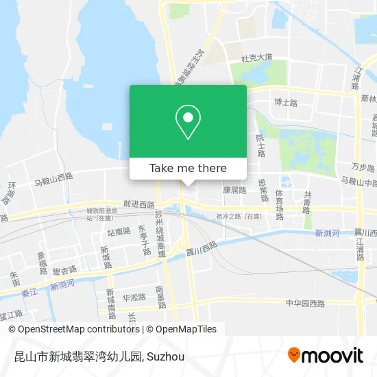 昆山市新城翡翠湾幼儿园 map
