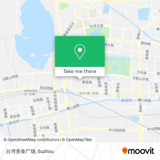 台湾美食广场 map