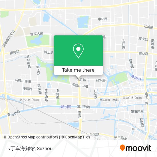 卡丁车海鲜馆 map