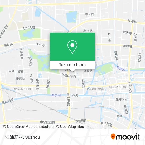 江浦新村 map