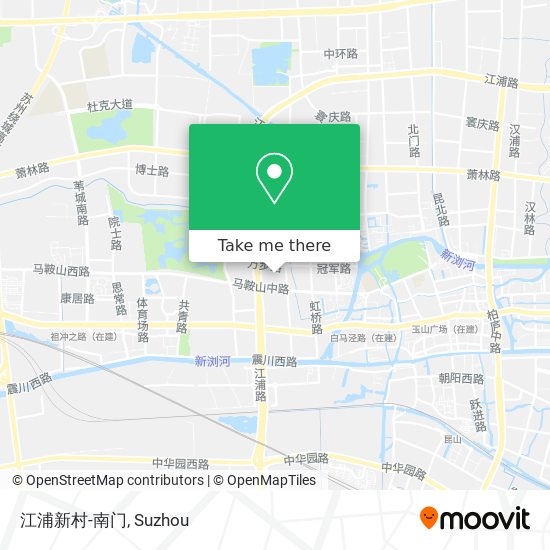 江浦新村-南门 map