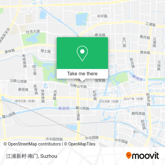 江浦新村-南门 map