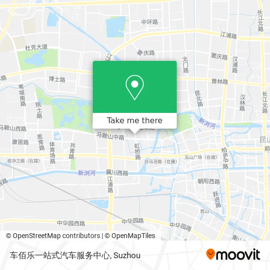 车佰乐一站式汽车服务中心 map