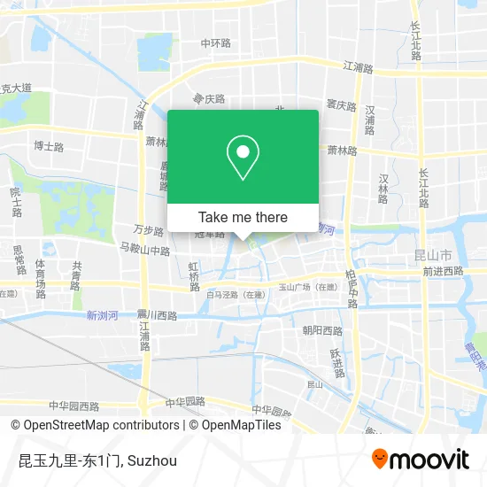 昆玉九里-东1门 map