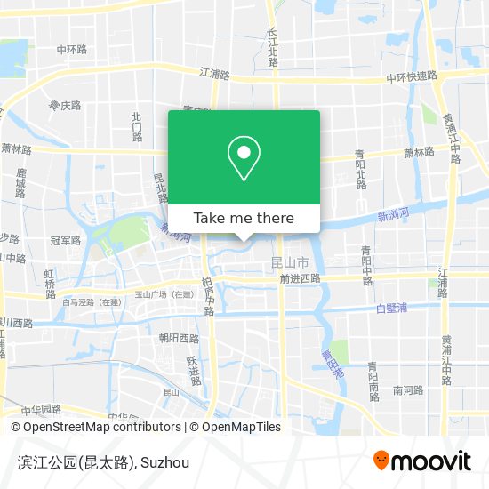 滨江公园(昆太路) map