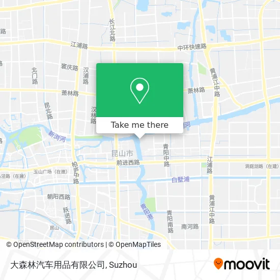 大森林汽车用品有限公司 map