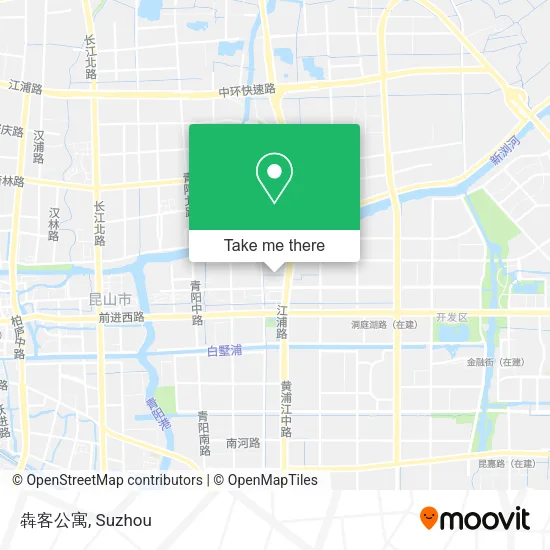犇客公寓 map