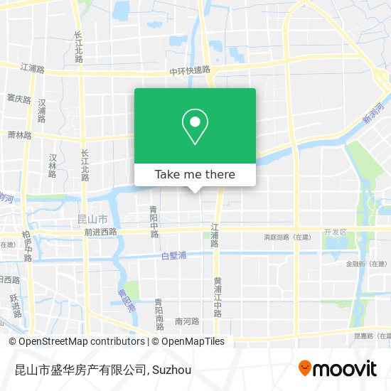 昆山市盛华房产有限公司 map
