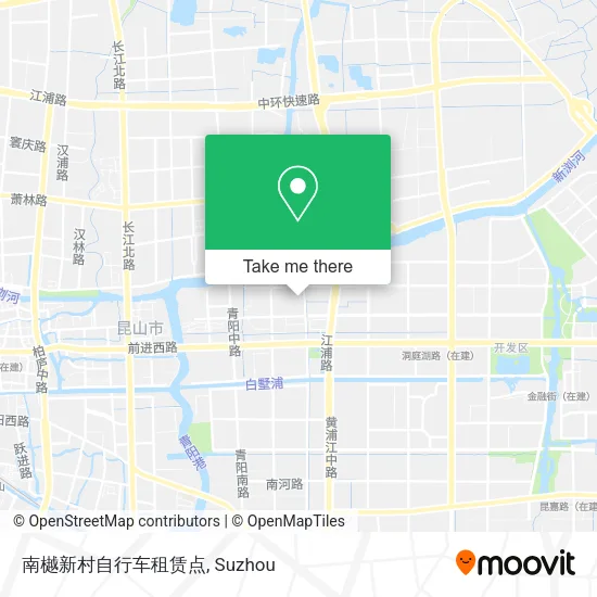 南樾新村自行车租赁点 map