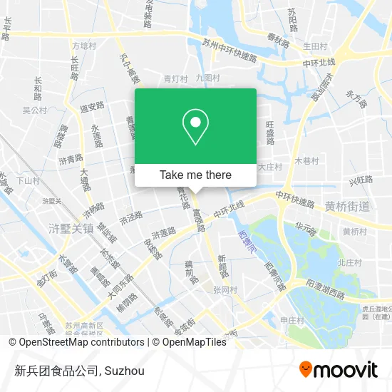 新兵团食品公司 map