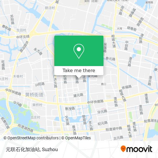 元联石化加油站 map