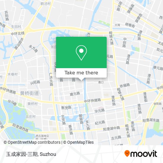 玉成家园-三期 map