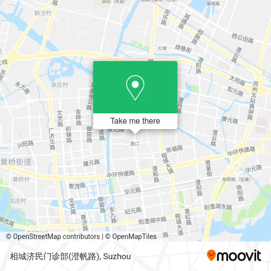 相城济民门诊部(澄帆路) map