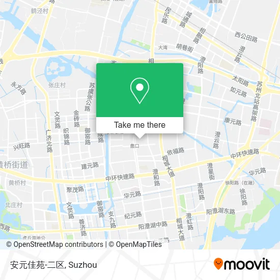 安元佳苑-二区 map