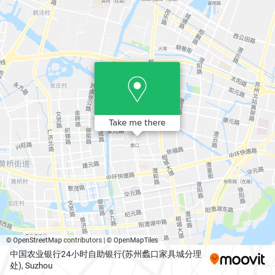 中国农业银行24小时自助银行(苏州蠡口家具城分理处) map