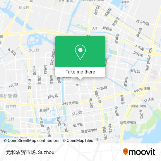 元和农贸市场 map