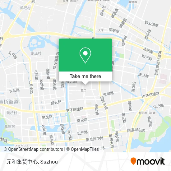 元和集贸中心 map