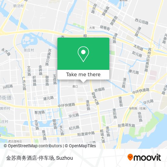 金苏商务酒店-停车场 map