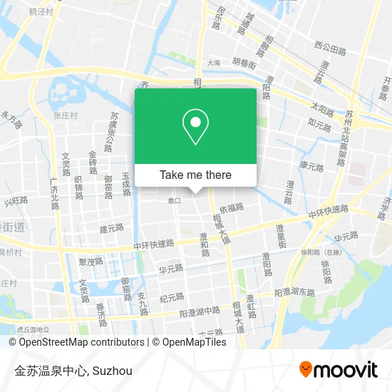 金苏温泉中心 map