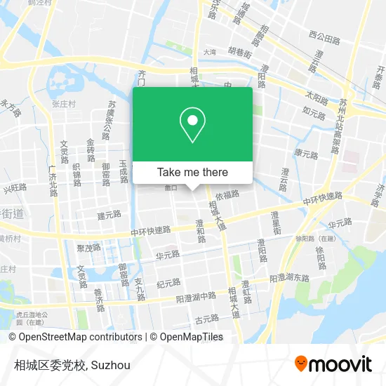 相城区委党校 map