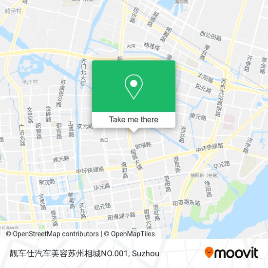 靓车仕汽车美容苏州相城NO.001 map