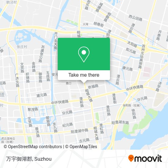 万宇御湖郡 map