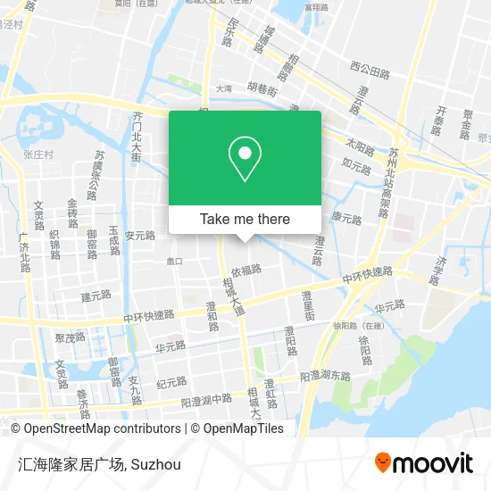 汇海隆家居广场 map