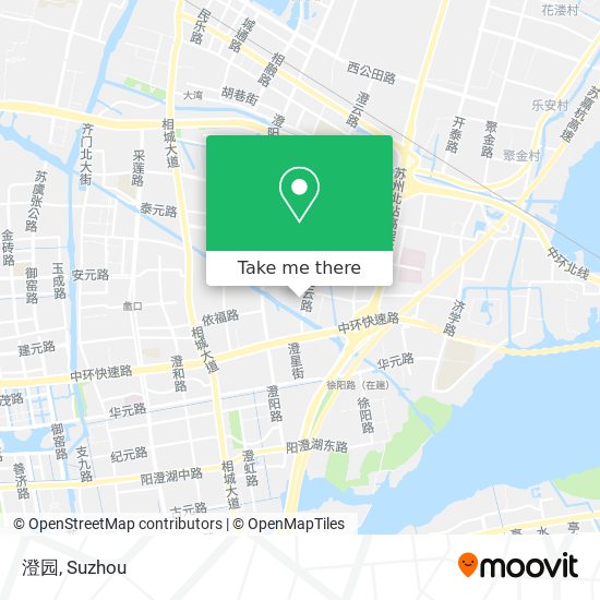 澄园 map