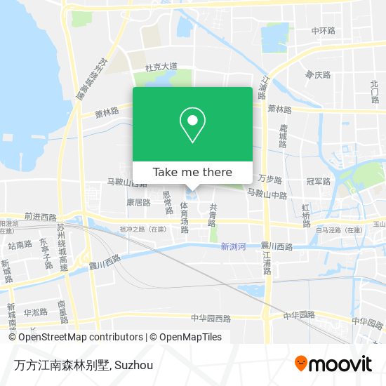 万方江南森林别墅 map