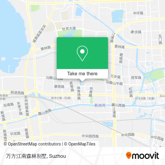 万方江南森林别墅 map