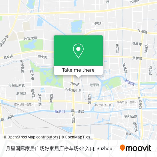 月星国际家居广场好家居店停车场-出入口 map